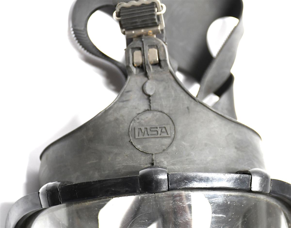 Mask Ultravue Respirator Gas Mask MSA BM-13D-17 Strap Hose
